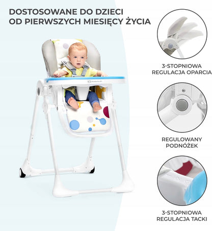 KINDERKRAFT YUMMY etetőszék tálcával