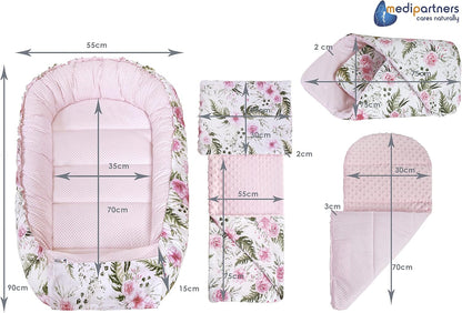 MEDIPARTNERS KOKON babafészek + 5 részes betét