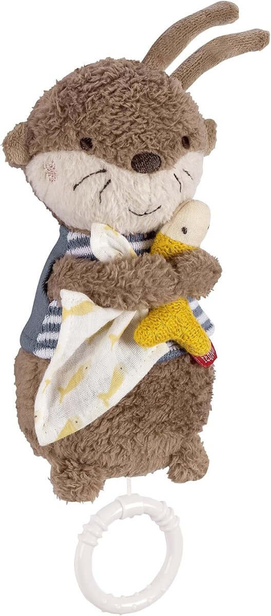FEHN plüss zenélő függő VIDRA 17 cm Brahms altatódala