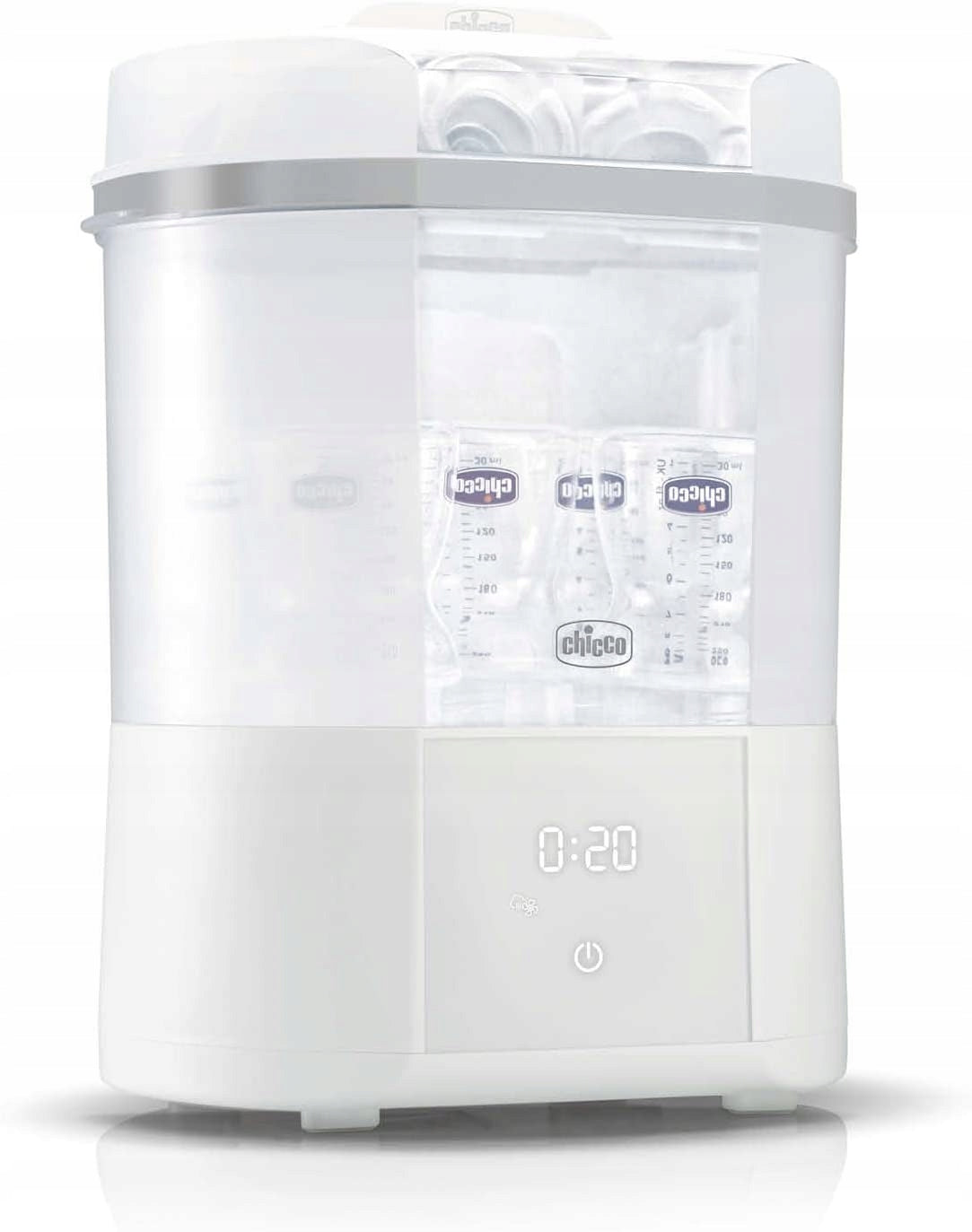 CHICCO All in Oneelectric steam steriliser with dryercolour whitemains supplymaterial plasticPRESERVATORY