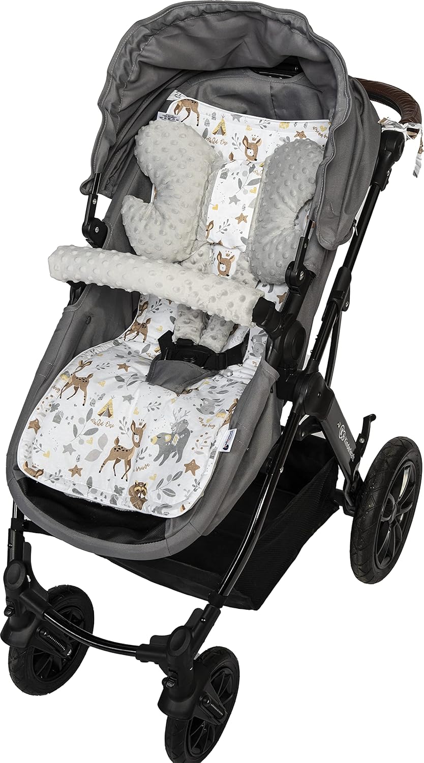 MEDI PARTNERS insert pour poussette papillon protecteurs MINKY
