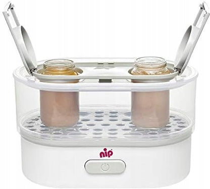 NIP 3-in-1 sterilisator, flessenwarmer, stomer + maatbeker
