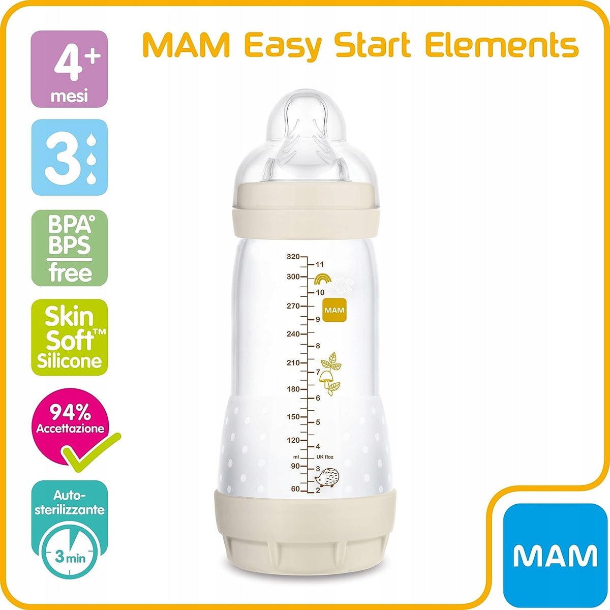 MAM Easy Start sticla anti-colic 320ML