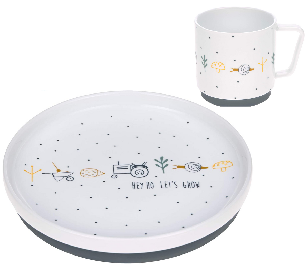 LÄSSIG Garden Explorer 2 részes porcelán étkészlet