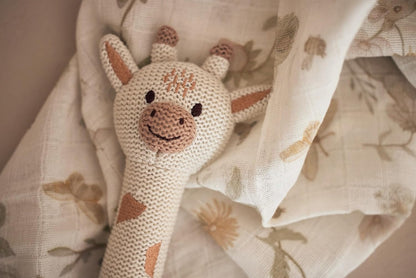 JOLLEIN baby rattle 20cm giraffe