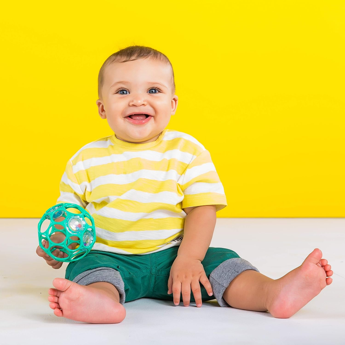 BRIGHT STARTS Soothers & Shakers sæt med babylegetøj 7 dele 6 m+