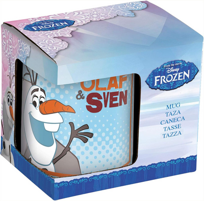 STOR Jégvarázs Olaf & Sven PORCELÁN BÖGRE 200 ml 8 év+