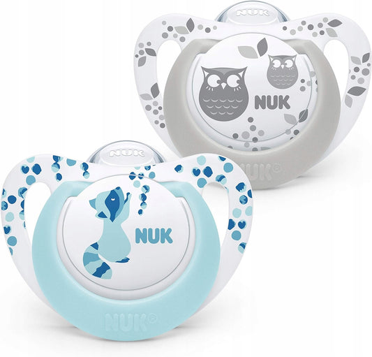NUK Genius Color Schnuller x2 18 Monate+