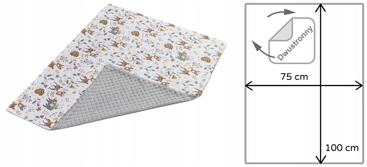 double-sided blanket 75x100 cm