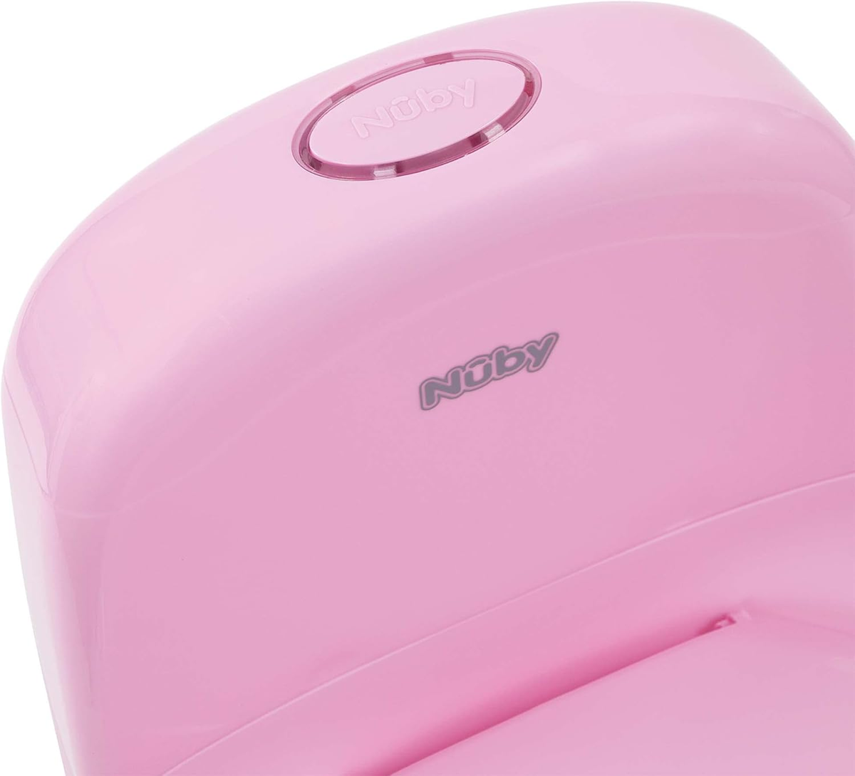 NUBY Dr.Talbots nocnik Moja Pierwsza Toaleta dźwięk, różowy interaktywny nocnik treningowy dla dzieci