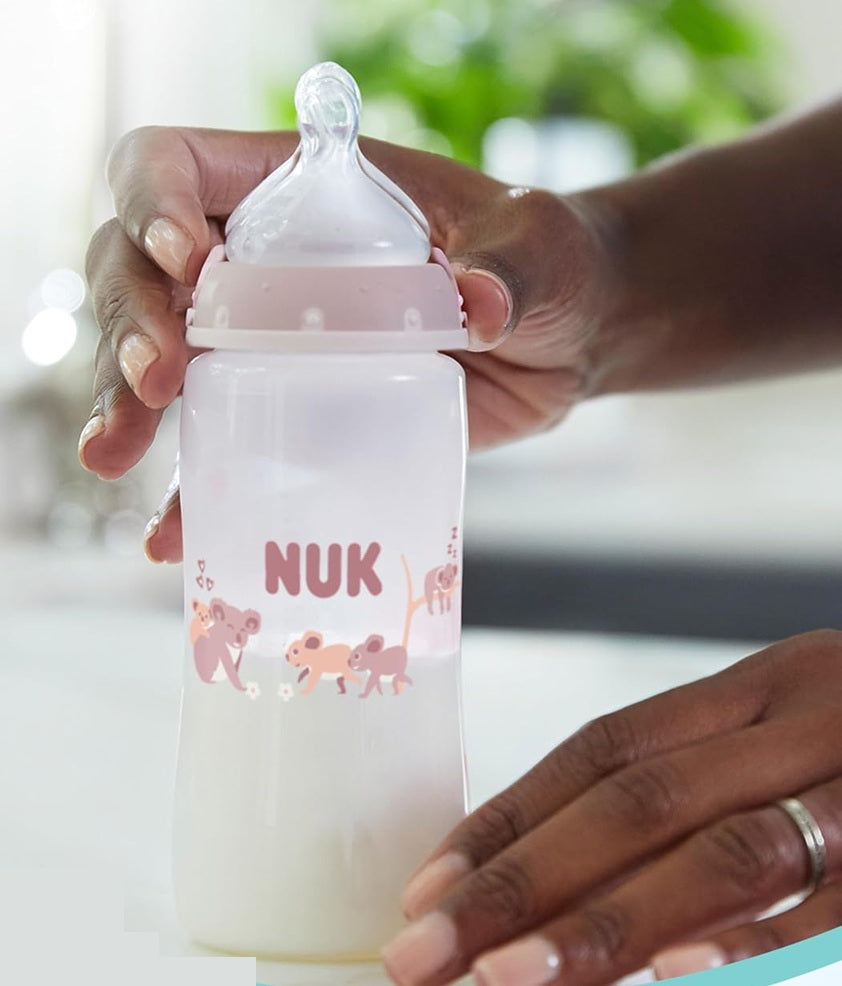 NUK First Choice+ bottle 300 ml teat M + temperature indicator